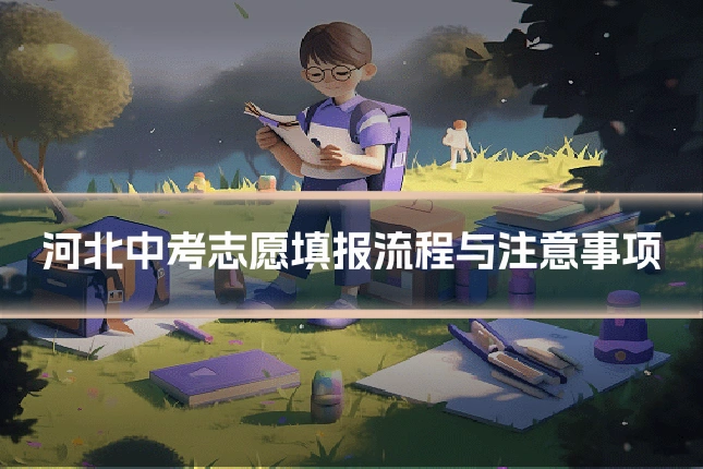 河北中考志愿填报流程与注意事项