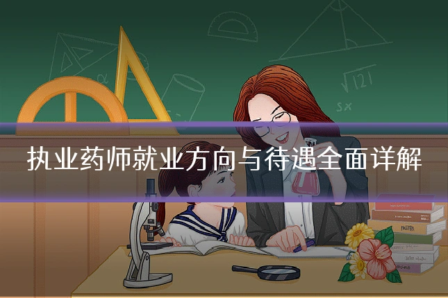 执业药师就业方向与待遇全面详解