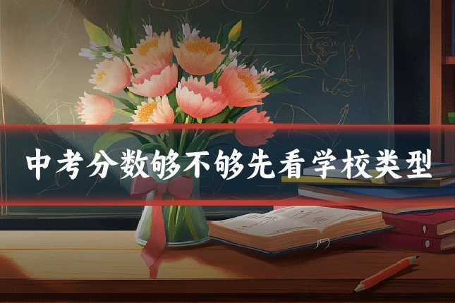 中考分数够不够先看学校类型