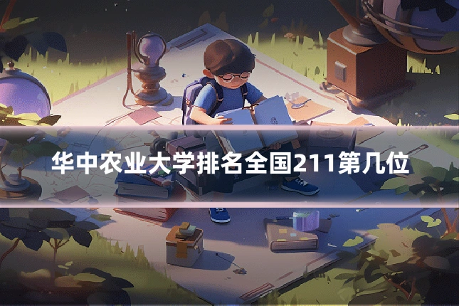 华中农业大学排名全国211第几位