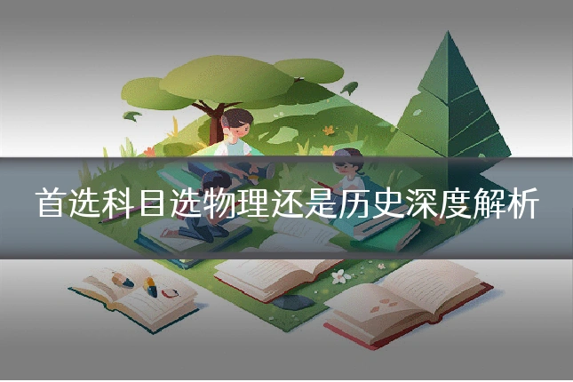 首选科目选物理还是历史深度解析