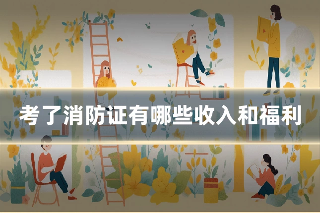 考了消防证有哪些收入和福利