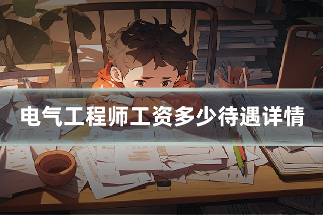 电气工程师工资多少待遇详情