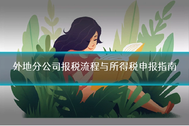 外地分公司报税流程与所得税申报指南
