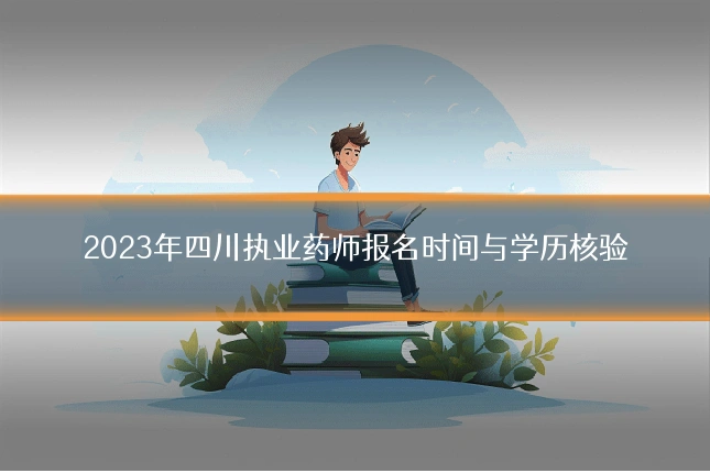 2023年四川执业药师报名时间与学历核验