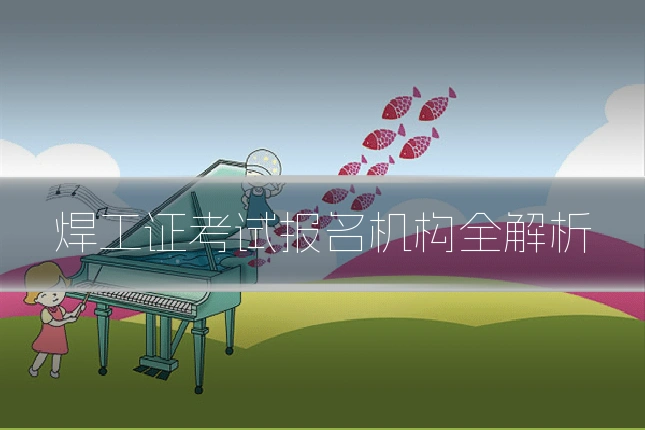 焊工证考试报名机构全解析