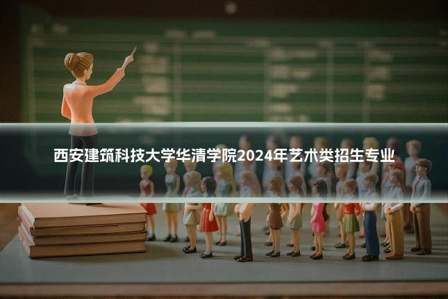西安建筑科技大学华清学院2024年艺术类招生专业