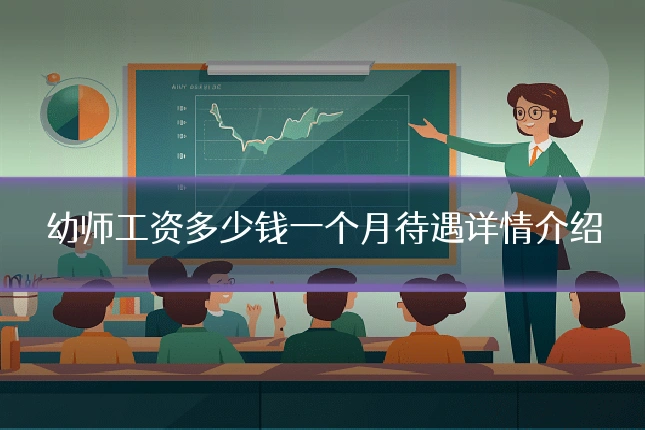 幼师工资多少钱一个月待遇详情介绍