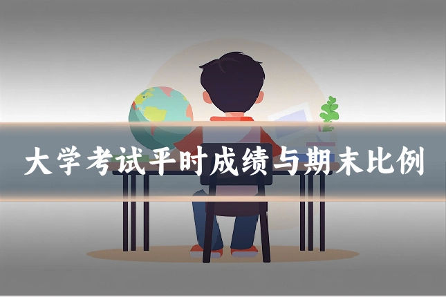 大学考试平时成绩与期末比例