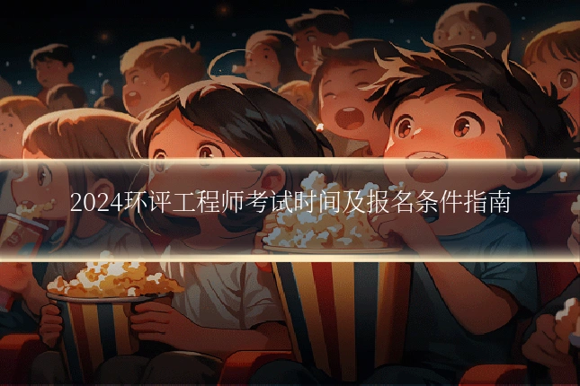 2024环评工程师考试时间及报名条件指南