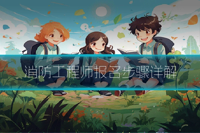 消防工程师报名步骤详解