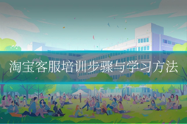 淘宝客服培训步骤与学习方法