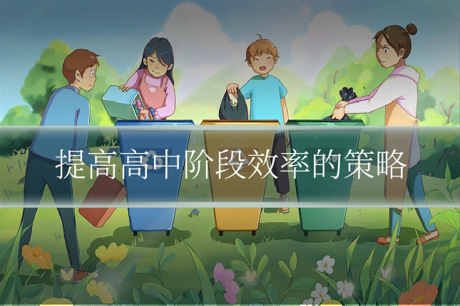 提高高中阶段效率的策略