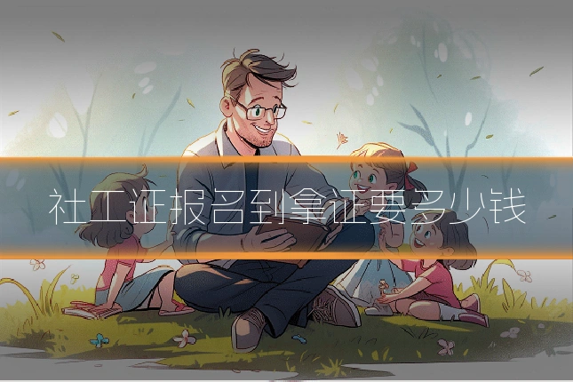 社工证报名到拿证要多少钱