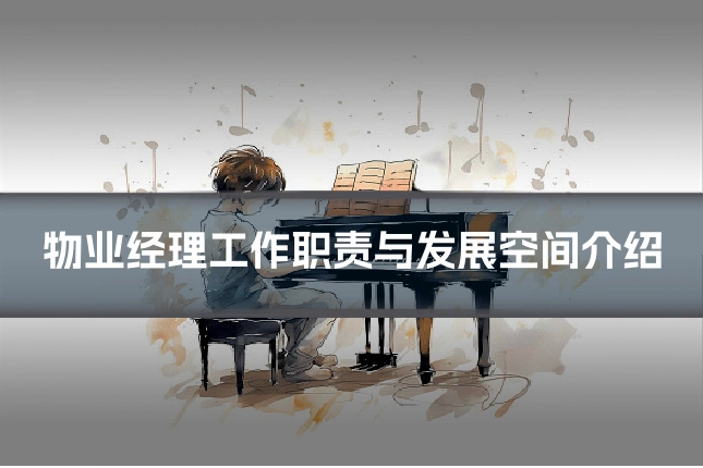 物业经理工作职责与发展空间介绍