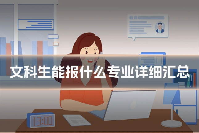 文科生能报什么专业详细汇总