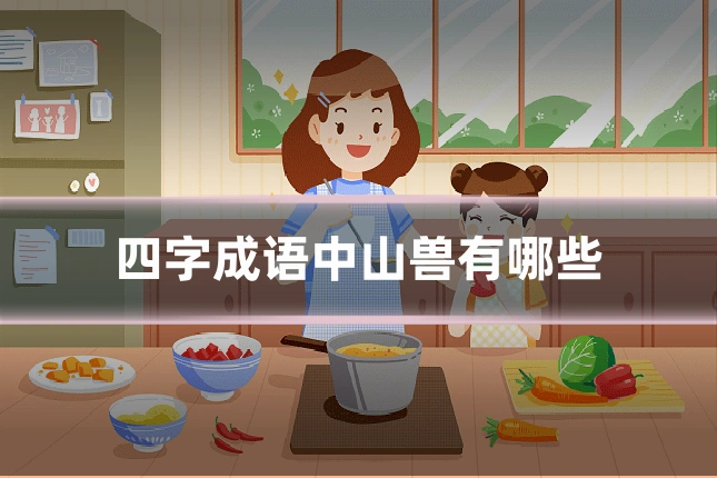 四字成语中山兽有哪些