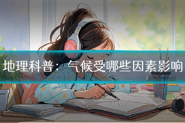 地理科普:气候受哪些因素影响