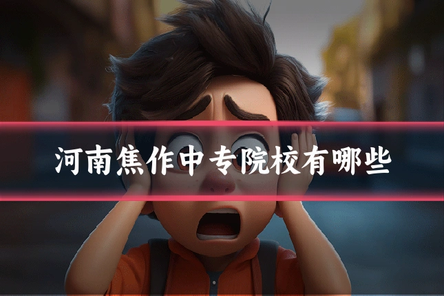 河南焦作中专院校有哪些