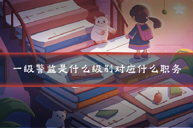 一级警监是什么级别对应什么职务
