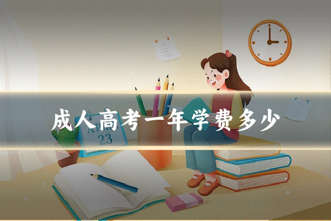 成人高考一年学费多少