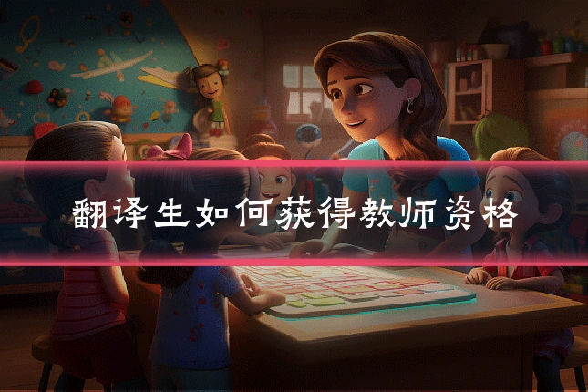 翻译生如何获得教师资格