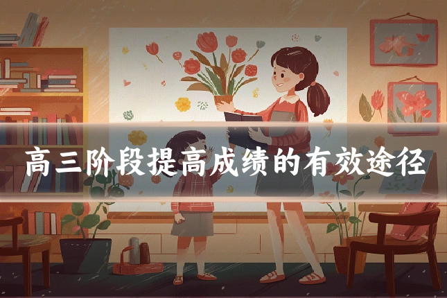 高三阶段提高成绩的有效途径