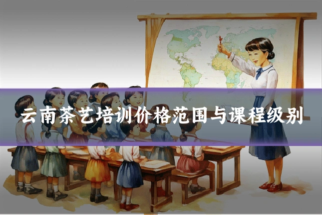 云南茶艺培训价格范围与课程级别