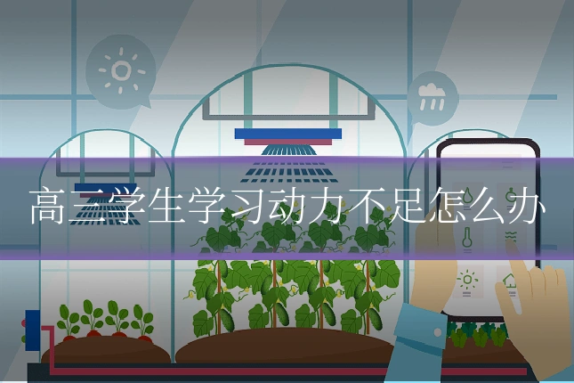 高三学生学习动力不足怎么办