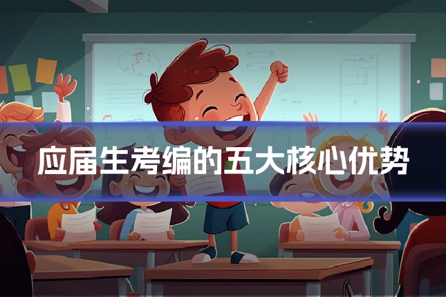 应届生考编的五大核心优势