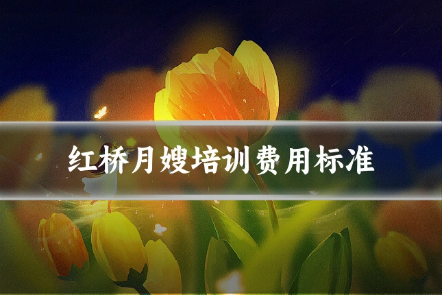 红桥月嫂培训费用标准