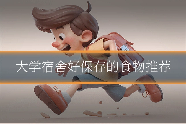 大学宿舍好保存的食物推荐