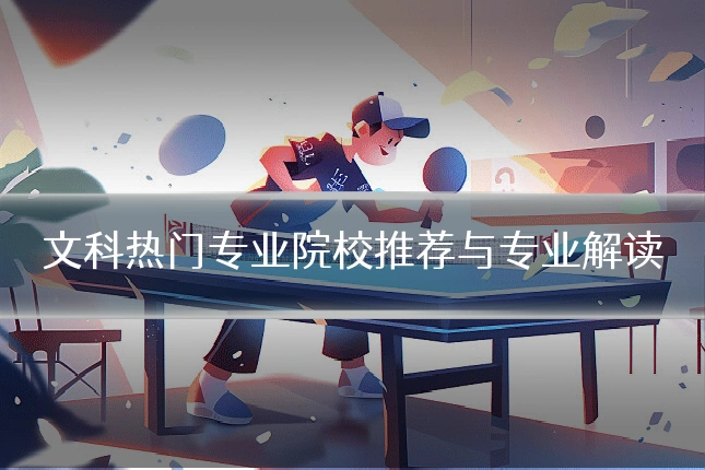 文科热门专业院校推荐与专业解读