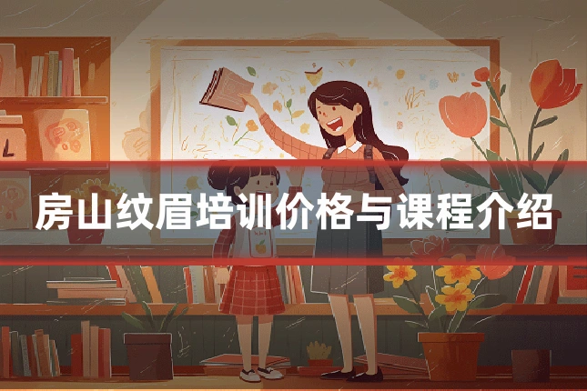 房山纹眉培训价格与课程介绍
