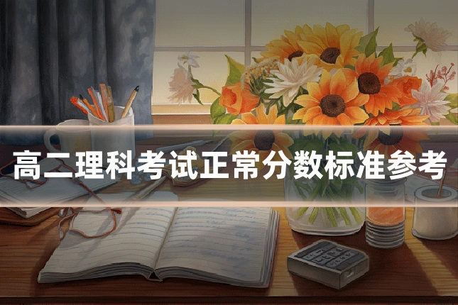 高二理科考试正常分数标准参考