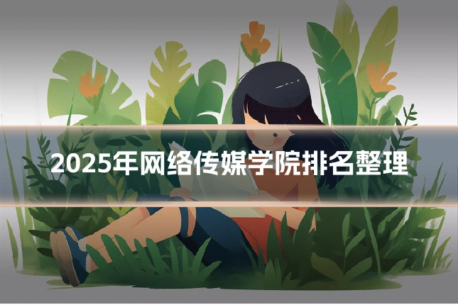 2025年网络传媒学院排名整理