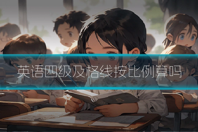 英语四级及格线按比例算吗