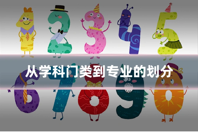 从学科门类到专业的划分