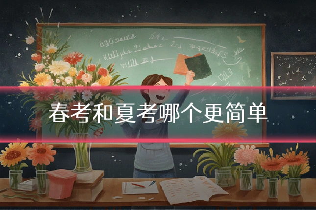 春考和夏考哪个更简单