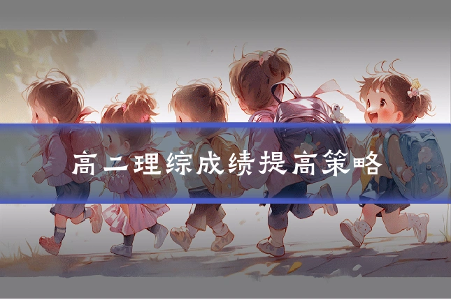高二理综成绩提高策略