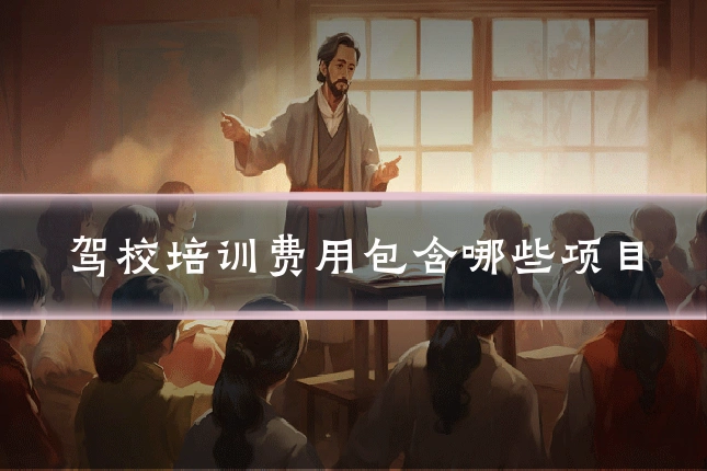 驾校培训费用包含哪些项目