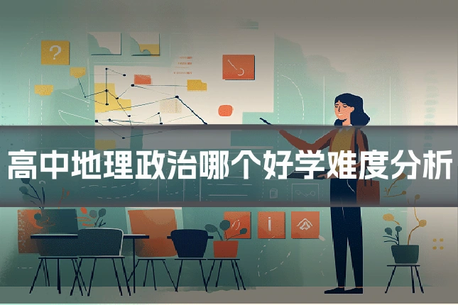 高中地理政治哪个好学难度分析