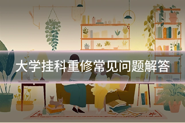大学挂科重修常见问题解答