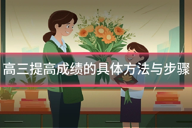 高三提高成绩的具体方法与步骤
