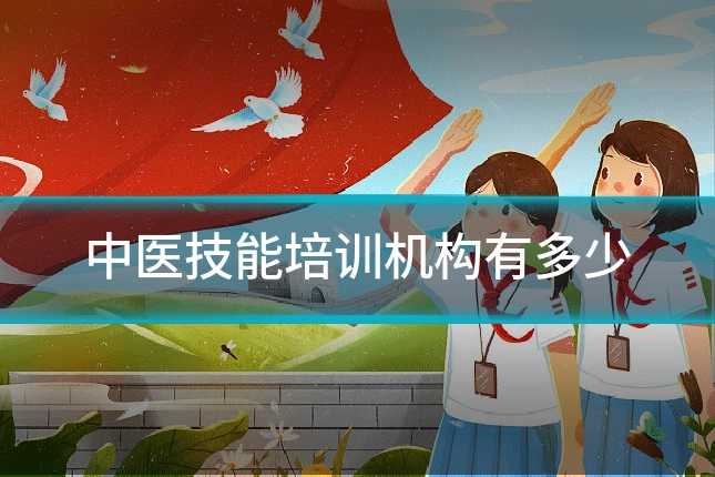 中医技能培训机构有多少