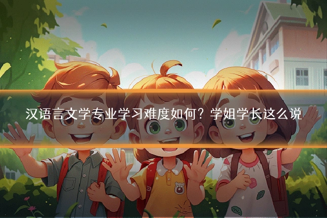 汉语言文学专业学习难度如何?学姐学长这么说