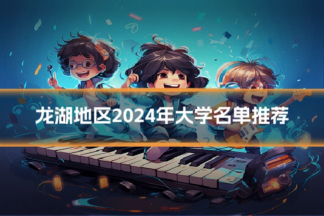 龙湖地区2024年大学名单推荐