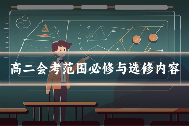 高二会考范围必修与选修内容