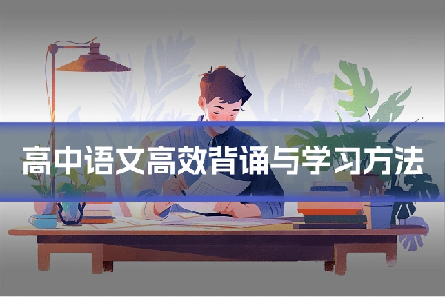 高中语文高效背诵与学习方法