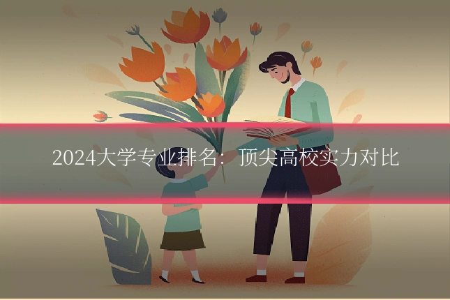 2024大学专业排名:顶尖高校实力对比